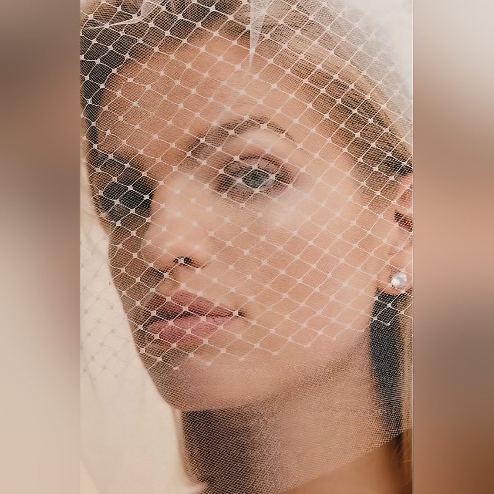 Twigs & Honey Double-Layer Birdcage Veil